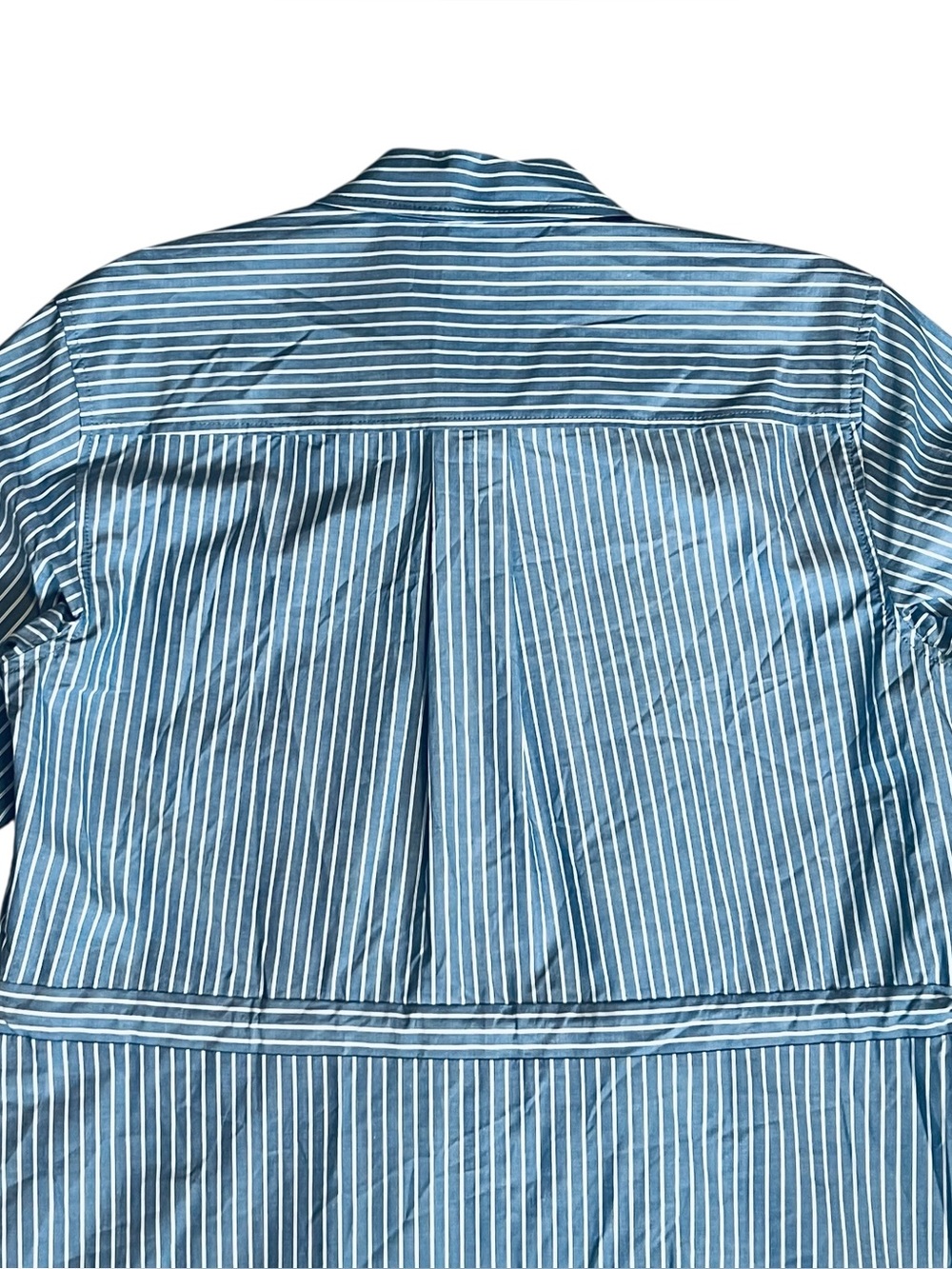Rails Women’s Sz S Blue White Stripe Shivonne Midi Dress Button Front - Picture 8 of 14
